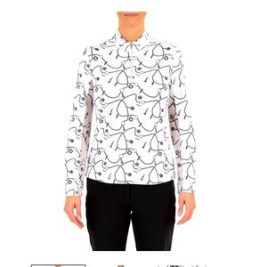 Nivo Sports Mock Neck Shirt XS, NWT